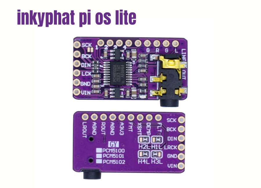 inkyphat pi os lite